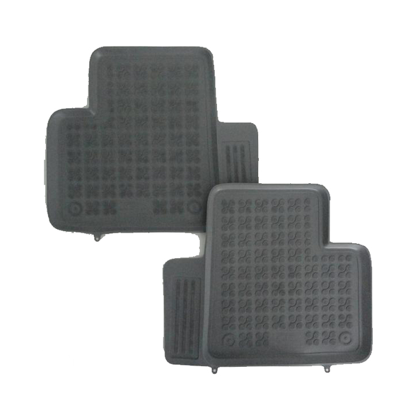 Set covorase interior cauciuc stil tavita model Premium LUX dedicate Mercedes W210 1995-2008 Gri-Dacenergy.ro