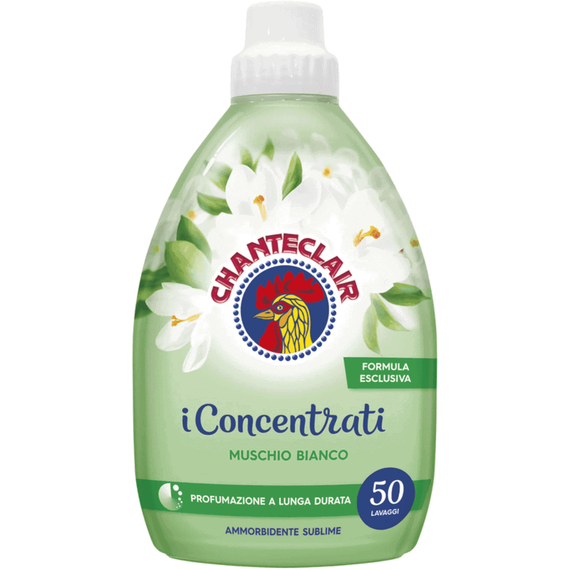 ​Balsam de rufe Chante Clair Muschio Bianco, catifelare deosebita, 1 L, 50 de spalari, Parfum: Mosc-Dacenergy.ro