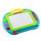 Tabla magnetica educativa , pentru desen si scris, cu creion, 3 timbre magnetice, stergere instantanee, 38 x 30 x 2 cm, albastra, Culoare: Albastru, Interese: Invatare-Dacenergy.ro