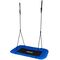 Leagan cuib , cadru otel, poliester Oxford acoperit 600D, dreptunghiular, material impermeabil, 110 x 70 cm, albastru, Culoare: Albastru-Dacenergy.ro