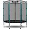 ​Trambulina de gradina , 6 stalpi fixati cu spuma, plasa interioara de protectie, inchisa cu fermoar, diametru 140 cm, gri, Culoare: Gri,  Diametru: 140 cm-Dacenergy.ro