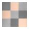 ​Covoras puzzle din spuma, 180x180 cm, 9 buc, antiaderent, moale, gri si piersica, Dimensiune (cm)	: 180 x 180, Culoare: Piersica, Gri-Dacenergy.ro