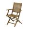 ​Scaun gradina DacEnergy©, material lemn de Acacia, pliabil, cu brate, 54 x 58 x 90 cm, natur, Continut pachet	: 1 x Scaun, Latime: 54 cm, Culoare: Natur-Dacenergy.ro