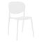 ​Scaun de gradina DacEnergy©, fabricat din plastic, stivuibil, rezistent, cu spatar, 46 x 53 x 81,5 cm, alb, Continut pachet	: 1 x Scaun, Latime: 53 cm, Culoare: Alb-Dacenergy.ro