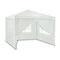 ​Pavilion de gradina, constructie durabila, material PE, rezistent la razele UV si ploaie, 4 pereti, 300 x 300 cm, alb, Forma	: Patrat, Culoare: Alb-Dacenergy.ro